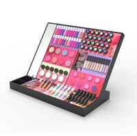 Black Acrylic Cosmetic Organizer Makeup Display Stand - Weitu Display 1