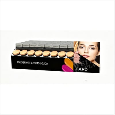 Black Acrylic Countertop Mascara Display Stand