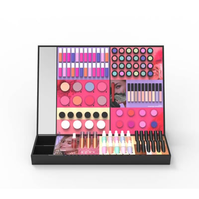 Black Acrylic Cosmetic Organizer Makeup Display Stand - Weitu Display