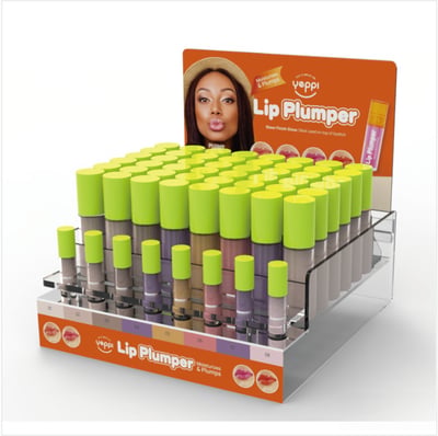 Clear Acrylic Countertop Lip Plumper Display Stand