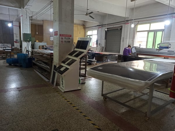 Weitu Display production workshop