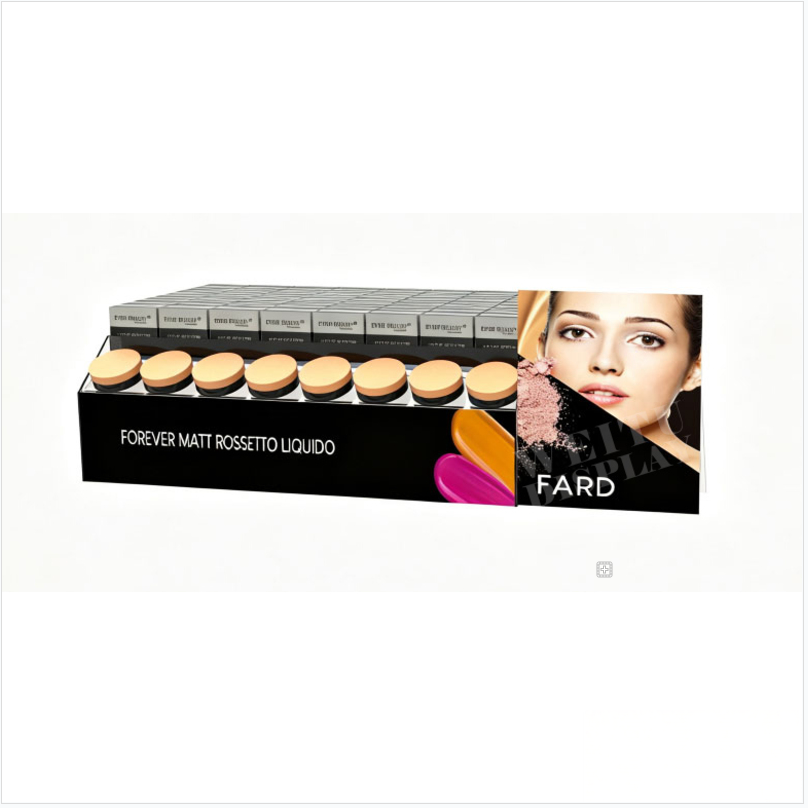 Black Acrylic Countertop Mascara Display Stand