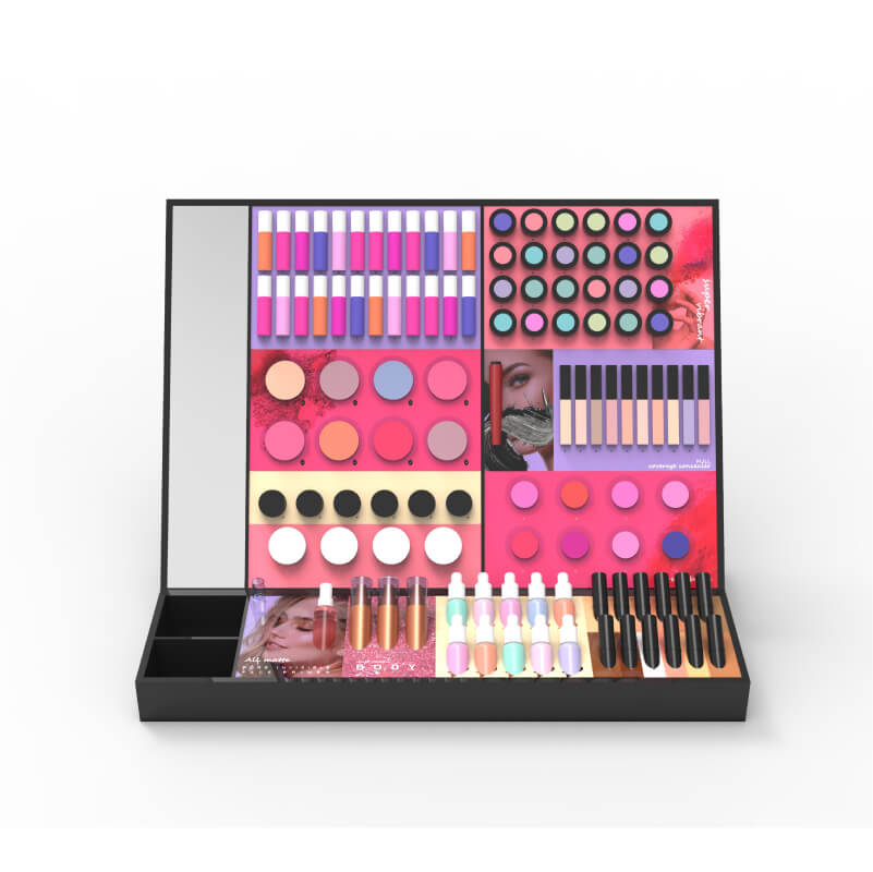 Black Acrylic Cosmetic Organizer Makeup Display Stand - Weitu Display