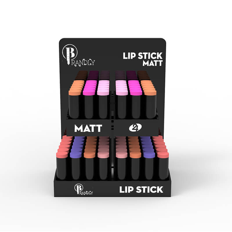 Black Acrylic Lip Gloss Cosmetic Makeup Display Stand - Weitu Display