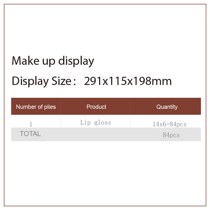 Black Acrylic Cosmetic Organizer Makeup Display Stand - Weitu Display
