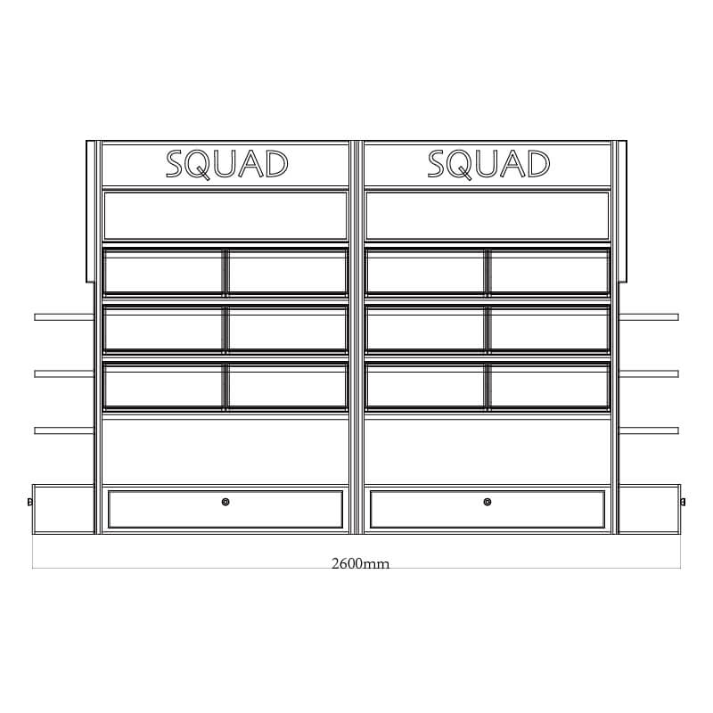 Custom MDF Acrylic Floor Standing Cosmetic Display Case - Weitu Display